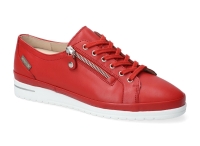 chaussure mephisto lacets june rouge
